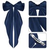 WLLHYF Hair Clips with Big Bow Long Tail French Ribbon