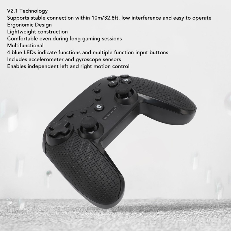 Bluetooth Controller Support Wake Up Turbocharging Motion Control Dual Vibration