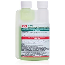 F10 SCXD Concentrated All Purpose Disinfectant Cleaner With Soap For Kennels, Litter Box, Cage, Terrariums, Habitats, Vet Practices - 200 ml (6.8oz)