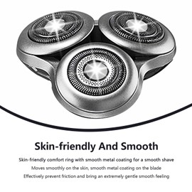 SH98 Replacement Head Compatible withs Electric Shavers Series 9000, Compatible with S9000 (S9xxx) SP9880、SP9860、SP9861 etc Models, Sliver.