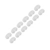 12pcs Arcade Button Cover Replace Mechanical Push Button Cover for