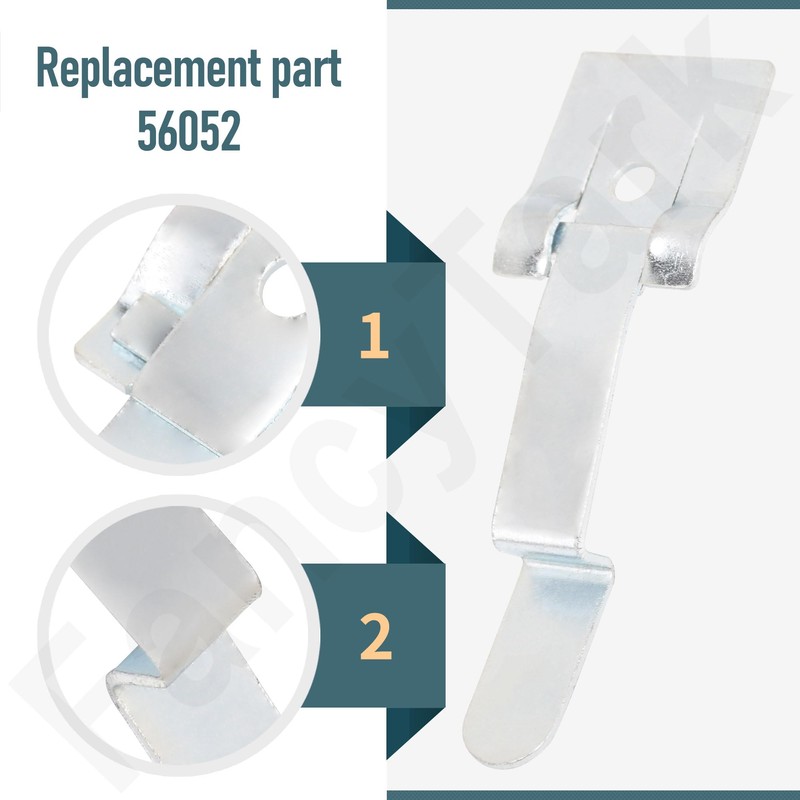 FancyTark 2pc Leaf Vacuum Connector Clip Snap Lever 56052 for