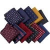 Driew 11 Pcs Men Suit Pocket Square Handkerchiefs with Assorted