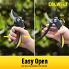 Colwelt Garden Secateurs, Ergonomic Professional Bypass Pruning Shears with Non-Stick