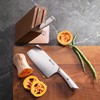Cangshan ELBERT Series German Steel Forged Cleaver Knife Block Sets,