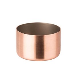Mauviel M'Passion Copper & Stainless Steel Souffle Mold, 3.1-in, Made In France
