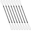 Mabor 8Pcs Pen Leash, Plastic Elastic Tether Lanyard for Tethering