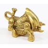 Feng Shui 4" Gold Money Bull Ox Wealth Statue Figurine
