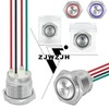 16mm Touch Switch Latching Push Button Switch 5V 6V 12V