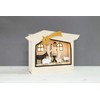 Rayher Shadow Box Building Kit with 3D Nativity Scene, DIY
