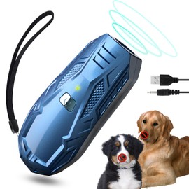 Bubbacare Antibell Gerät Ultraschall, Klein & Tragbar Anti Bell Gerät Hunde, Handheld Hundeschreck Ultraschall Trainingsgerät mit 5m Reichweite, Sichere Mini Antibell für Kleine Große Hunde