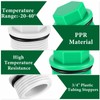 10 Pieces 3/4 Npt Plug Male Thread Ppr and Garden