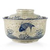VanEnjoy Microwavable Ramen Bowl with Lid, 25 Oz Japanese Bowl
