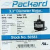Packard 50583 Bathroom Exhaust Vent Fan Motor Replacement for Broan