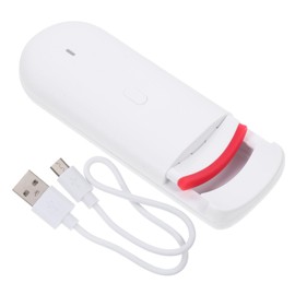 Baluue Heated Eyelash Curler Electric Lash Curling Tool Portable Temperature Control No More Hurts on Cheeks