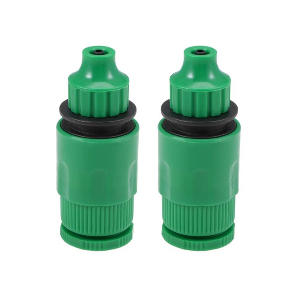 uxcell Hose Tap Connector G1/2 Thread,Faucet Nozzle Quick Connect Adapter
