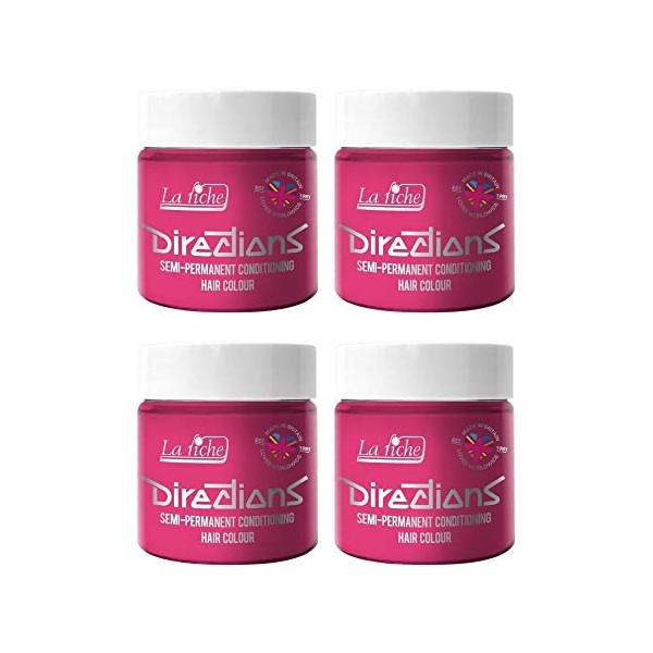 La Riche 4x La Riche Directions Semi-Permanent Hair Color 100ml