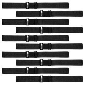 Guduling 10pcs Elastic Band for Wigs,Wig Band to Hold Wig in Place,Black