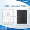 Icona Bay 5x7 Picture Frames (Silver, 6 Pack), Modern Professional