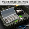 OUGOTHZ 200Pcs Fishing Split Rings, Stainless Steel Lure Connector Rings