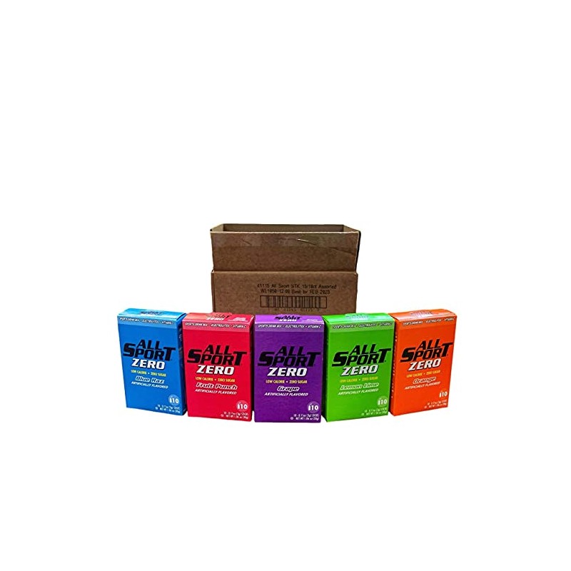 All Sport Zero Sticks, Low Calorie, ZERO Sugar, Electrolyte Sports