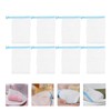 TOVINANNA 8pcs Foaming Mesh Soap Net Bags Multi-function Facial Exfoliating