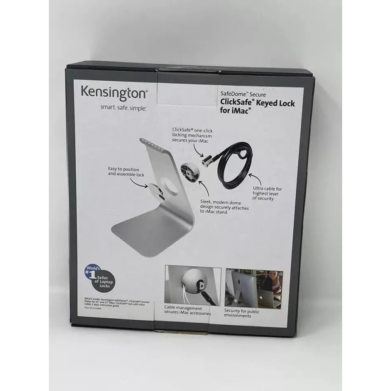 Kensington SafeDome Secure iMac Lock (K64962USA) -- Brand New in