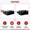 RED WOLF Stereo Wiring Harness w/Antenna Adapter Connector Plug for