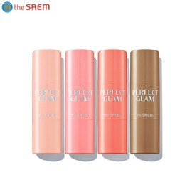 THE SAEM Perfect Glam Stick Blusher 6g, Color:BR01 Brown Puff