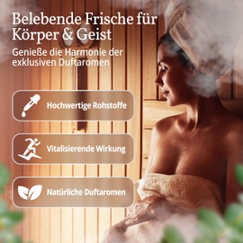 Fichtensteiner Sauna Infusion Orange/Lemon, 100 ml, Sauna Infusion, Very Economical, for up to 100 Infusions, Sauna Accessories