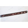 GM Auto 1PC Rear Tailgate Black Red Silverado Emblem Letters