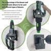 Leaf Blower Wall Mount Bracket with Battery Holders for EGO