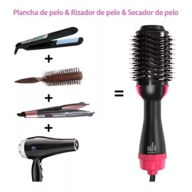 Taej 85 Cepillo De Cabello Aire Caliente Electrico Alaciador Rizador