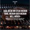 Smart LED Meat Thermometer Chunky Steak Roast Steak Champ Smart