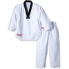 DEPICE Taekwondo TKD Taeryon White White white Size:150 cm
