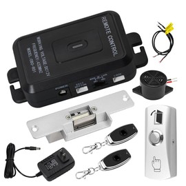 YiToo Fail-Safe Electric Strike Door Lock with 433MHz 12VDC Remote Control for Access Control System