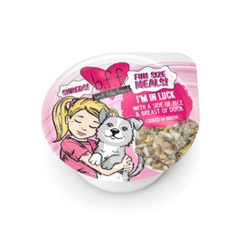 Weruva Best Fido Friend Fun Size Meals for Dogs, Im in Luck, 2.75oz Cup, Pack of 12