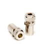 Radiator Valve Pipe Reducer (Pair) 15mm to 8mm for Radiator