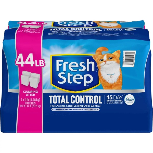 Fresh Step Total Control Scented Clumping Litter with Febreze (44