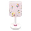Dalber Children's Table Lamp Bedside Lamp Fairy Dreams Pink Fairies