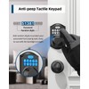 TEEHO Fingerprint Keyless Entry Door Lock - Keypad Deadbolt with