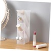 DOITOOL Multifunctional Transparent Four Desktop Organizer Space Saving Storage Box