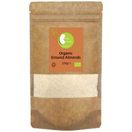 Organic Ground Almond - Certified Organic - by Busy Beans Organic (100g)