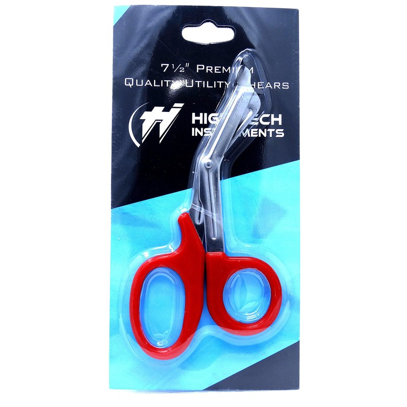 PARAMEDIC UTILITY RED BANDAGE FIRST AID TRAUMA EMT EMS SHEARS