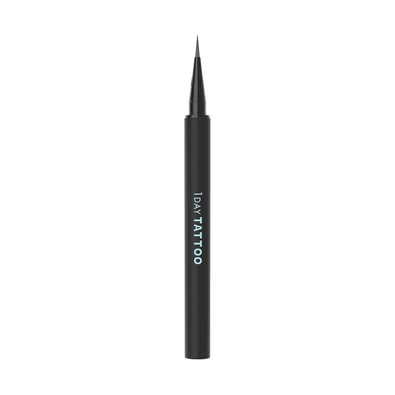 1DAY TATTOO Liquid Eyeliner a 01 Night Black, 0.02 fl