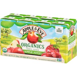 Apple & Eve Organics, Apple Juice, 6.75 Fluid-oz, 8 Count