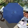 Blissun 9ft Patio Umbrella Replacement Canopy, Market Umbrella Top, Outdoor