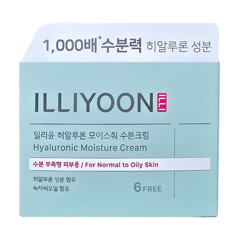 Illyyoon Illiyoon Hyaluronic Moisture Moisturizing Cream Large Capacity Hypoallergenic 100ml