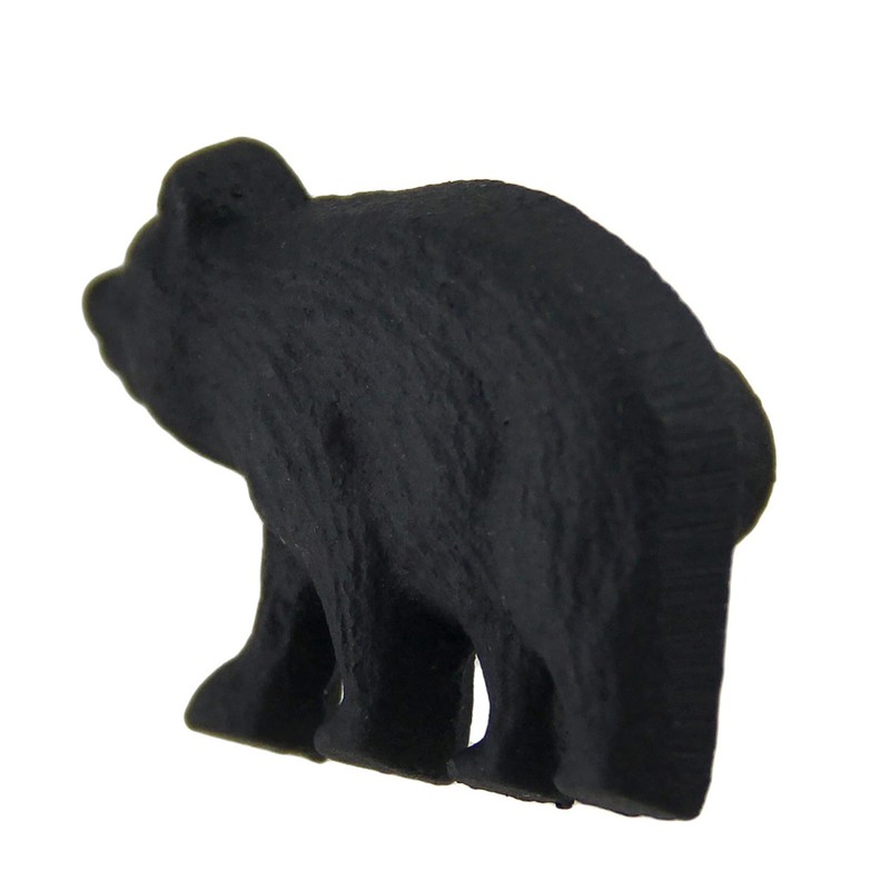 Marco Rustic Black Bear Drawer Pulls (Set of 2 Knobs)
