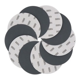 6 Inch 1000 Grit Sanding Discs, VIBRATITE 30 PCS Hook and Loop Wet Dry Sandpaper Round Sand Paper for Orbital Sander Automotive Wood Metal Sanding Polishing